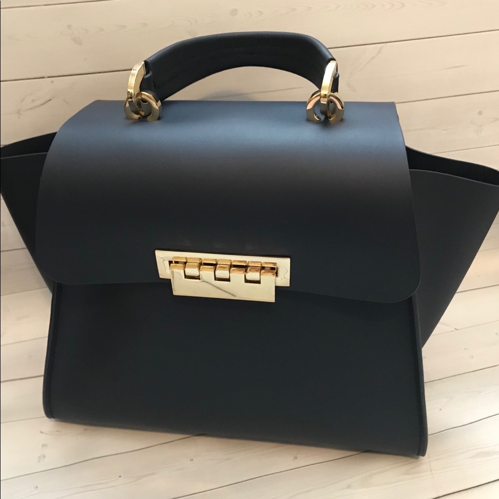 Zac Posen Eartha Iconic in Tide (Navy). Excellent